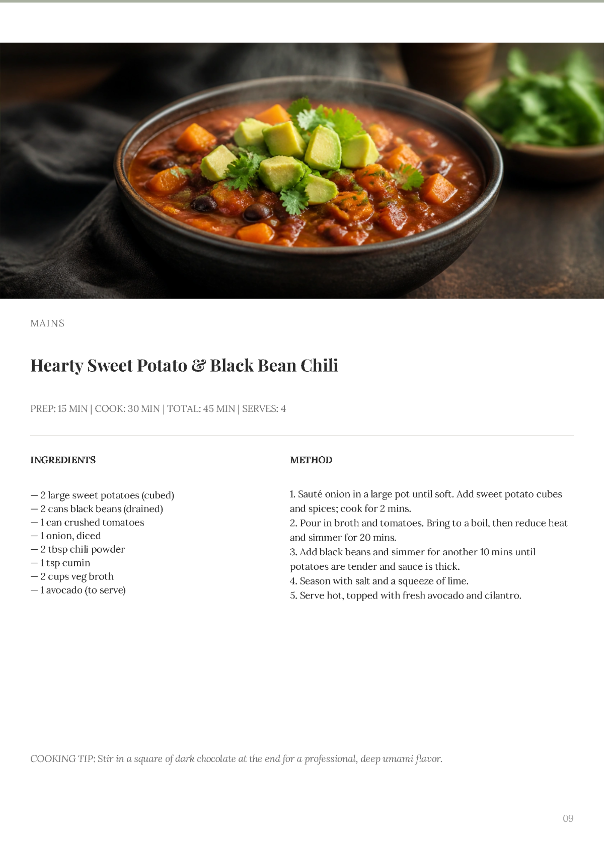 Free Professional Cookbook Template to Edit Online