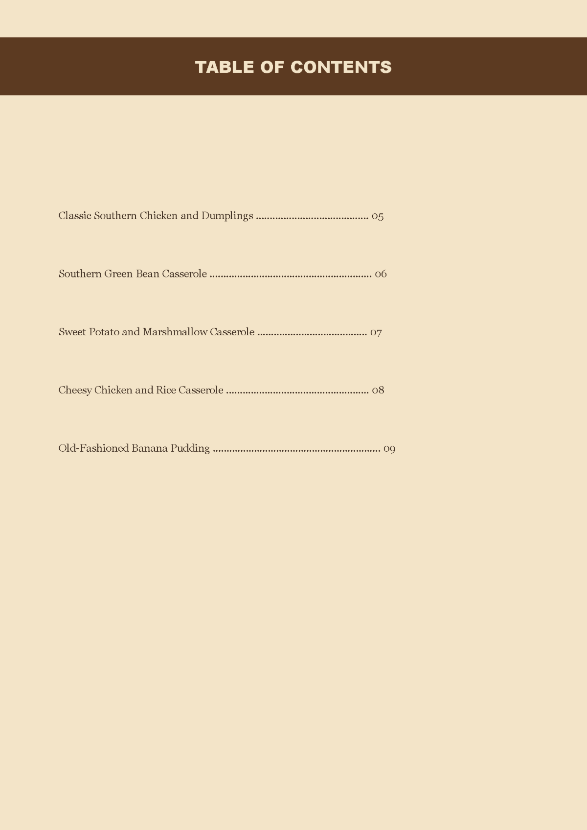 Free Retro Cookbook Template to Edit Online