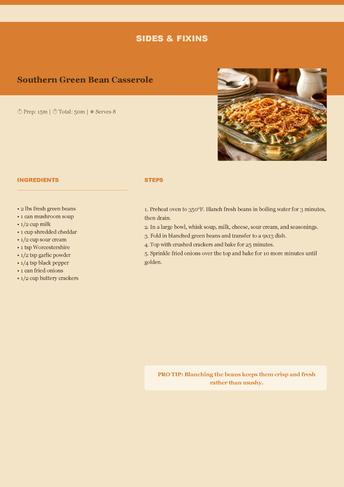 Free Retro Cookbook Template to Edit Online