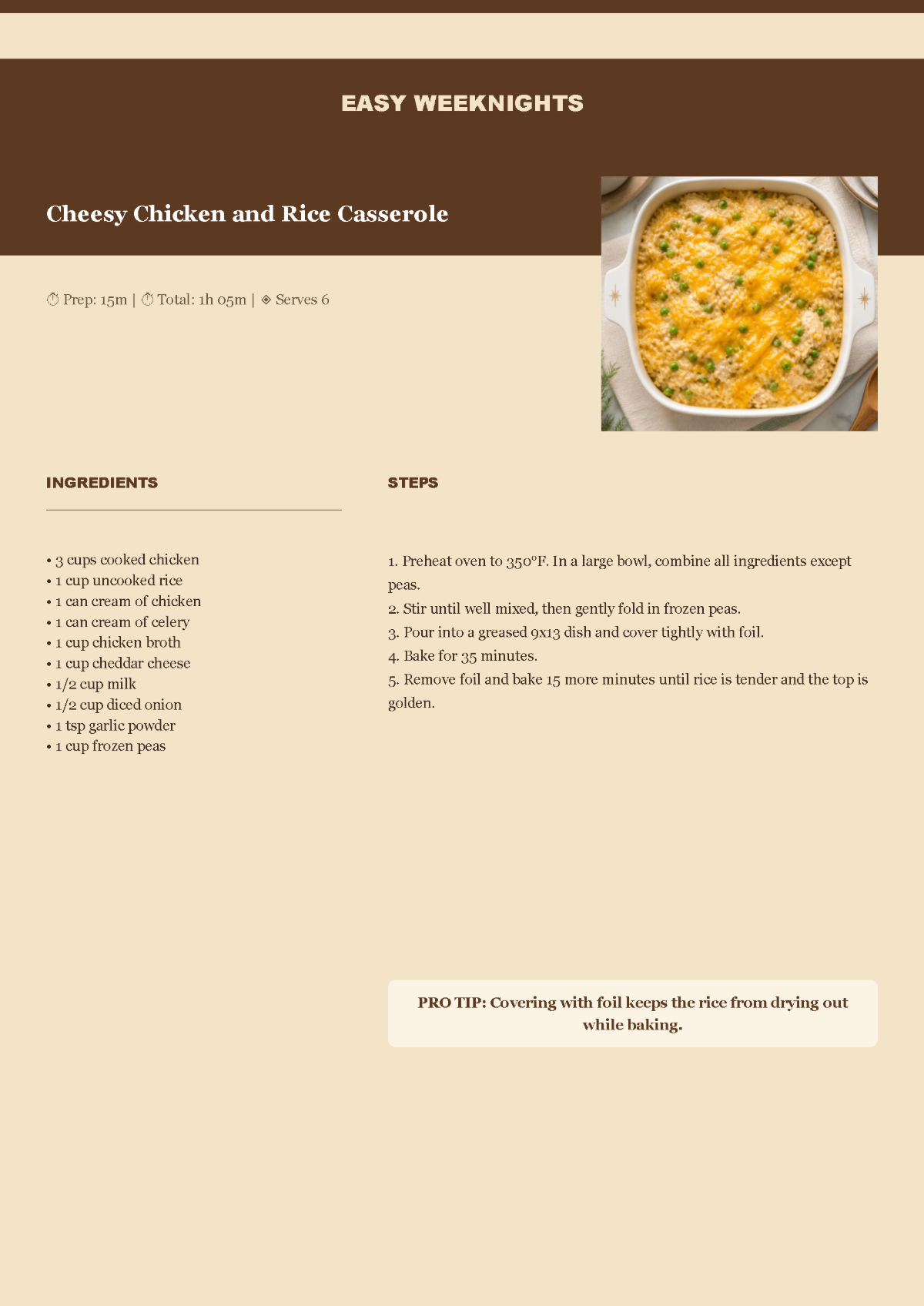 Free Retro Cookbook Template to Edit Online
