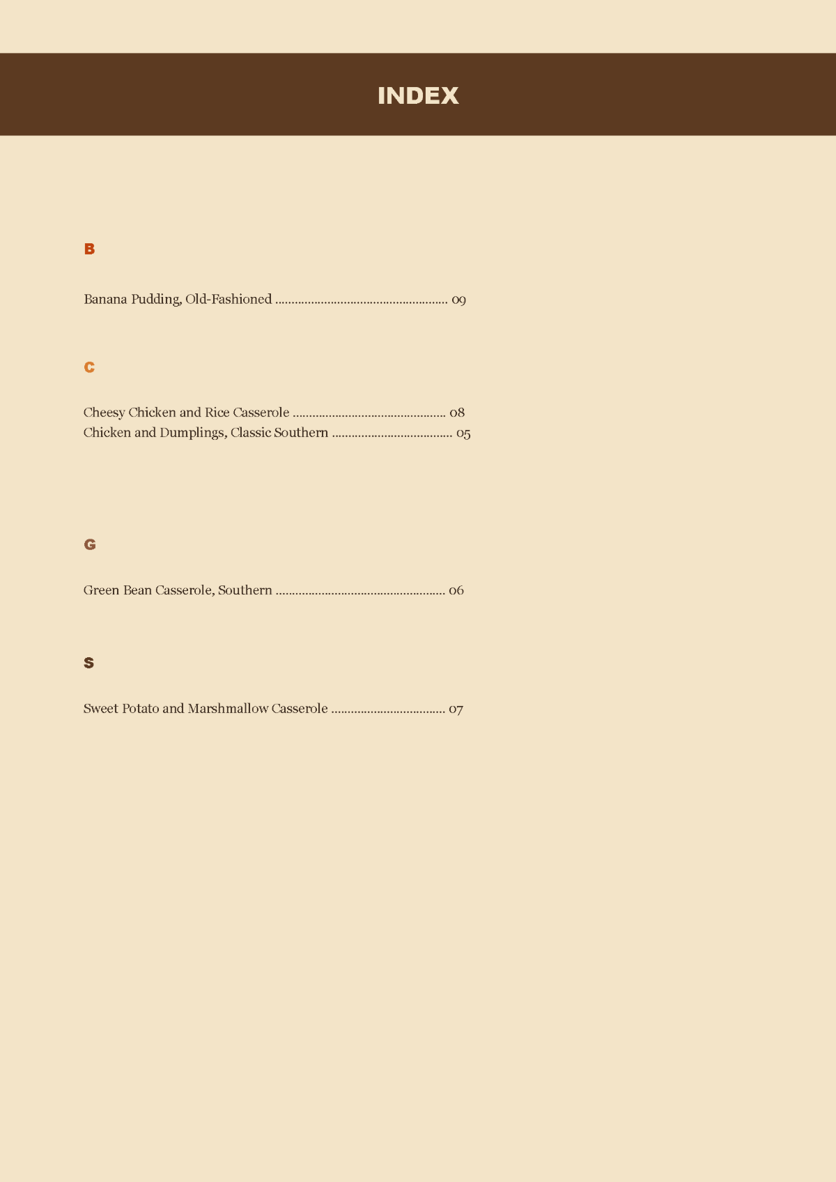 Free Retro Cookbook Template to Edit Online