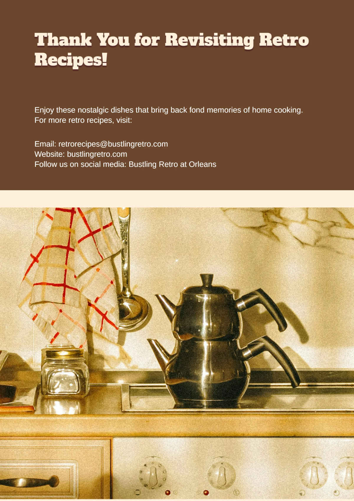 Free Retro Cookbook Template to Edit Online Free Retro Cookbook Template to Edit Online