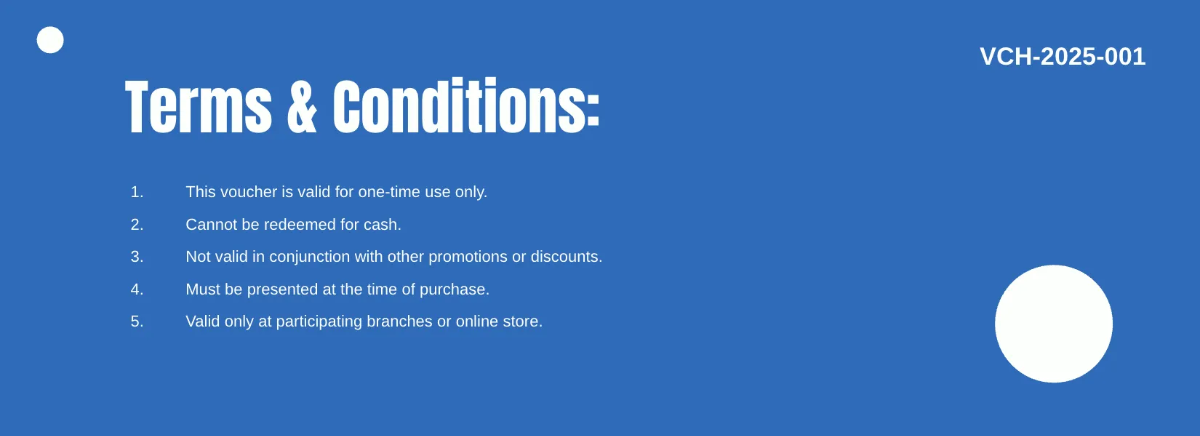 Free Shopping Voucher Template to Edit Online