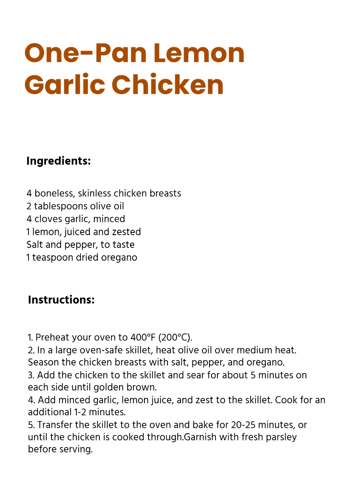 Free Simple Recipe Book Template to Edit Online Free Simple Recipe Book Template to Edit Online