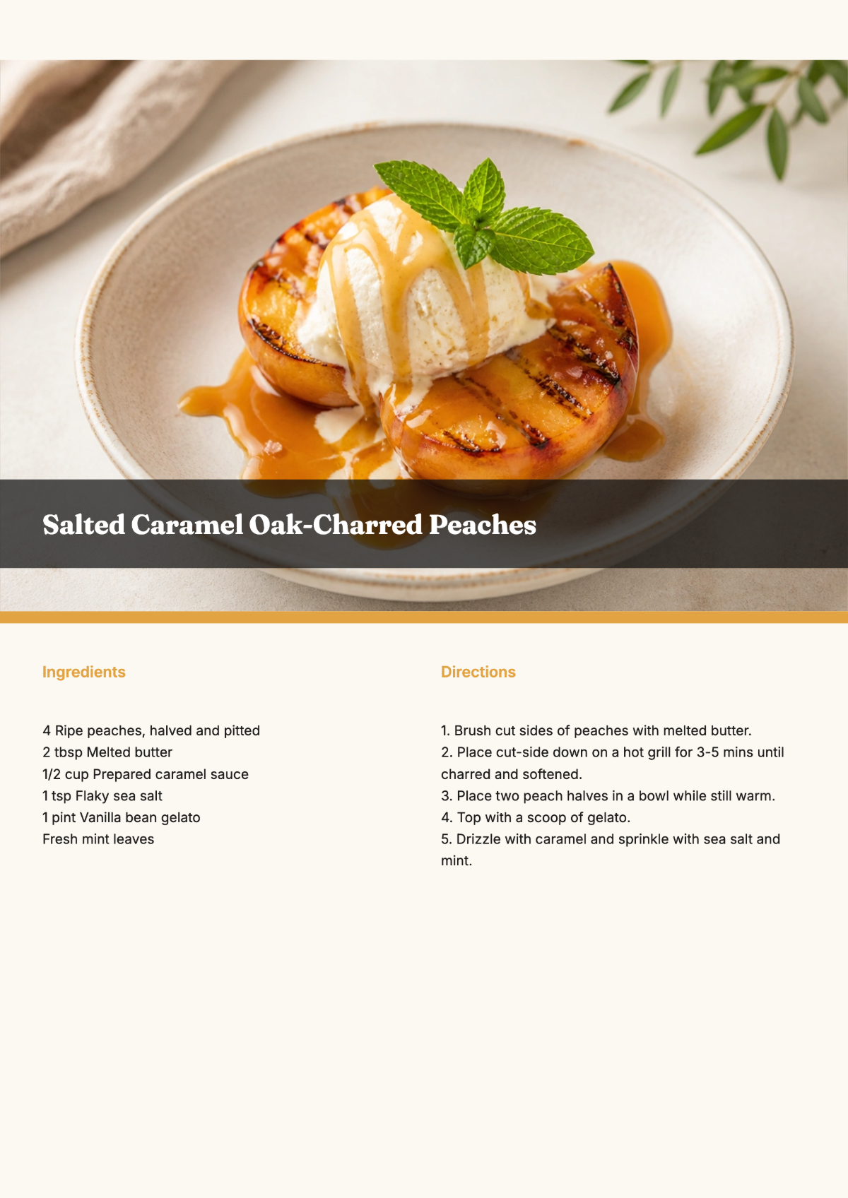 Free Restaurant Cookbook Template to Edit Online