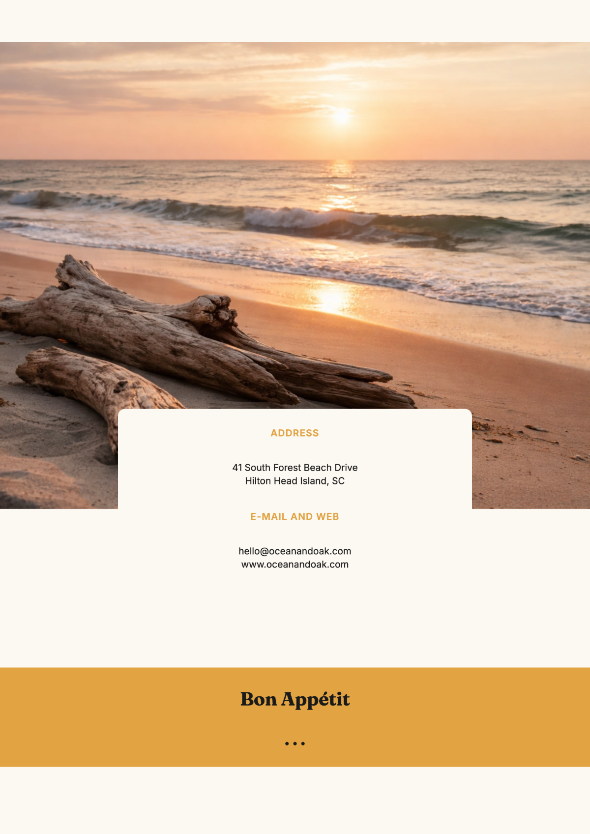 Free Restaurant Cookbook Template to Edit Online
