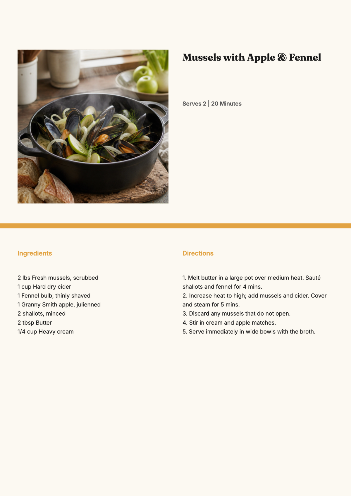 Free Restaurant Cookbook Template to Edit Online