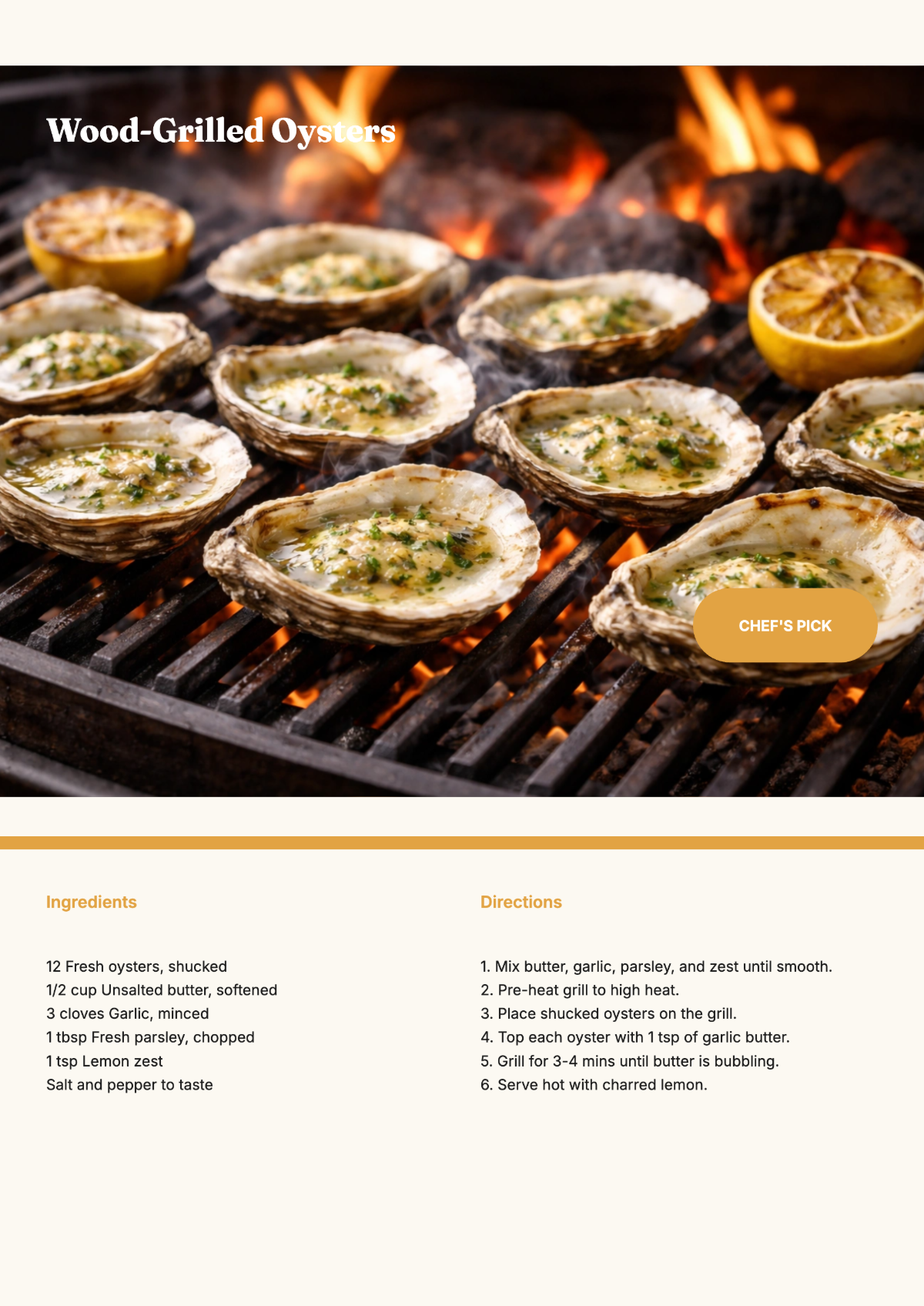 Free Restaurant Cookbook Template to Edit Online