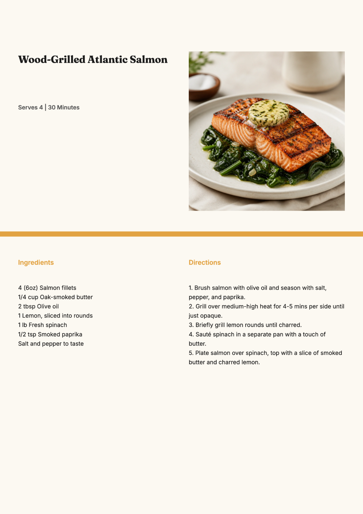 Free Restaurant Cookbook Template to Edit Online