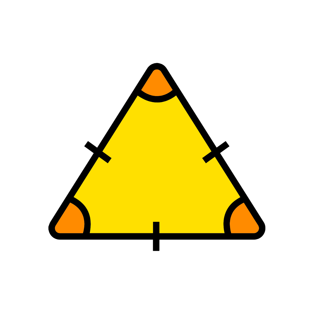 Equilateral Triangle Clipart - Edit Online | Template.net