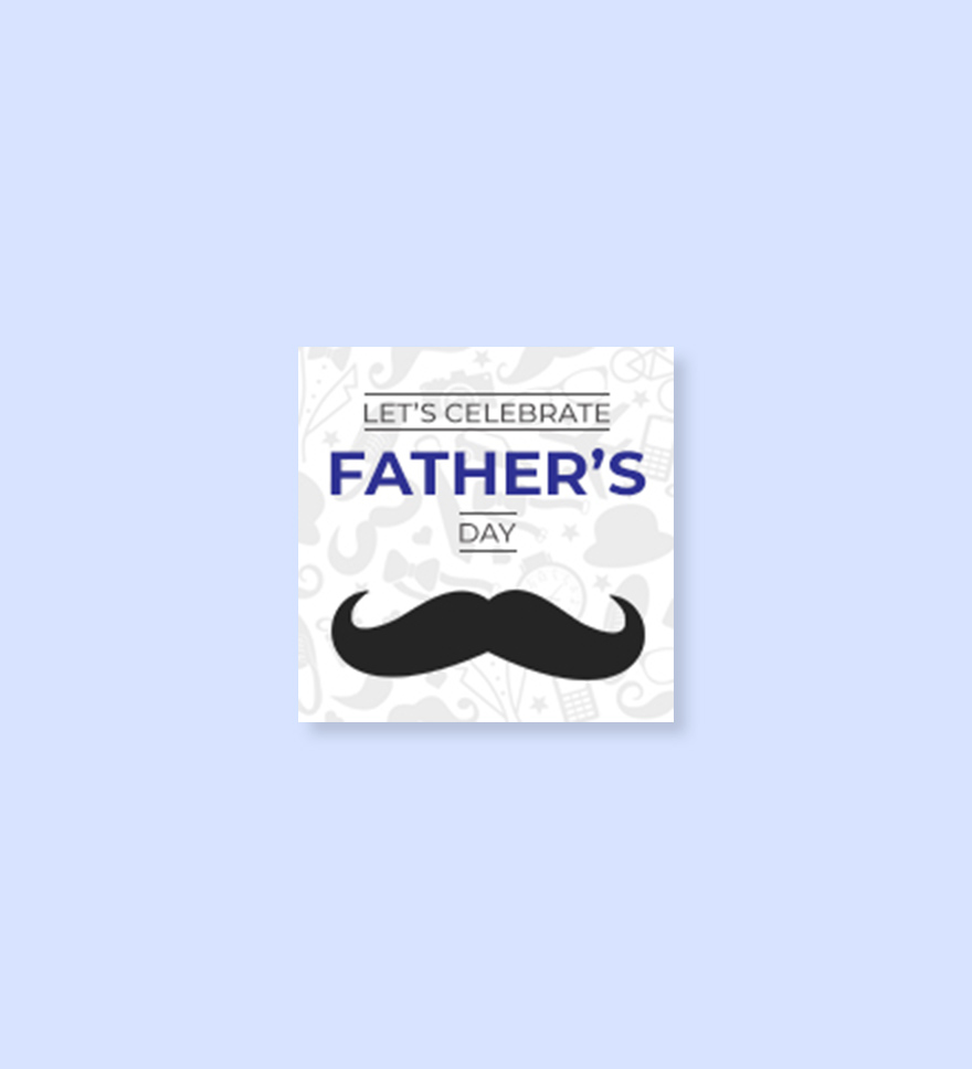 Father's Day Twitter Profile Photo Template