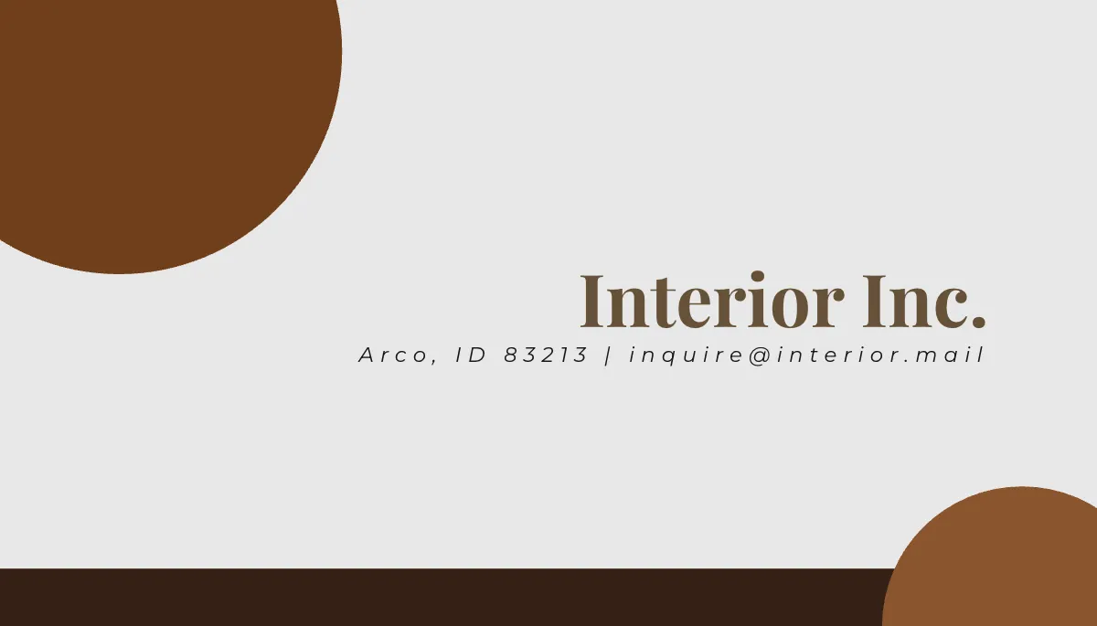 Free Designer Business Card Template to Edit Online