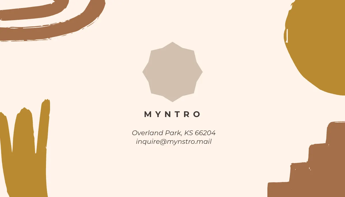 Free Aesthetic Custom Business Card Template to Edit Online