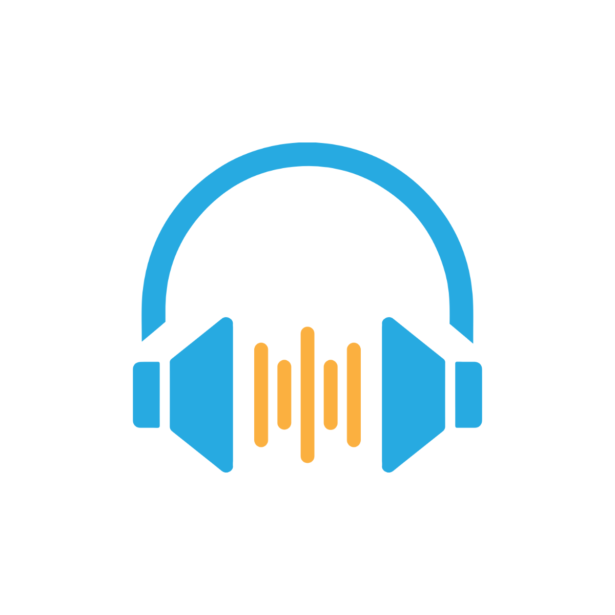 Headphone Audio Clipart  - Edit Online | Template.net