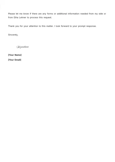 Free Lease Renewal with New Co-Tenant Letter Template to Edit Online