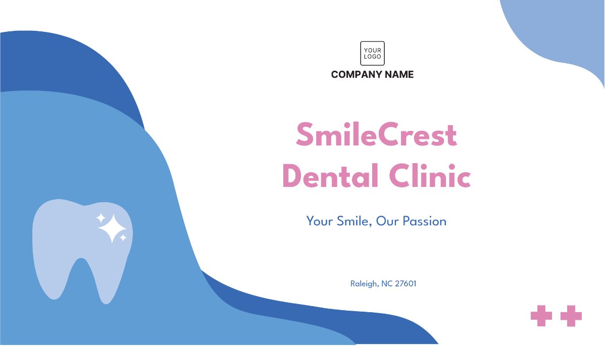 Dental Clinic Card