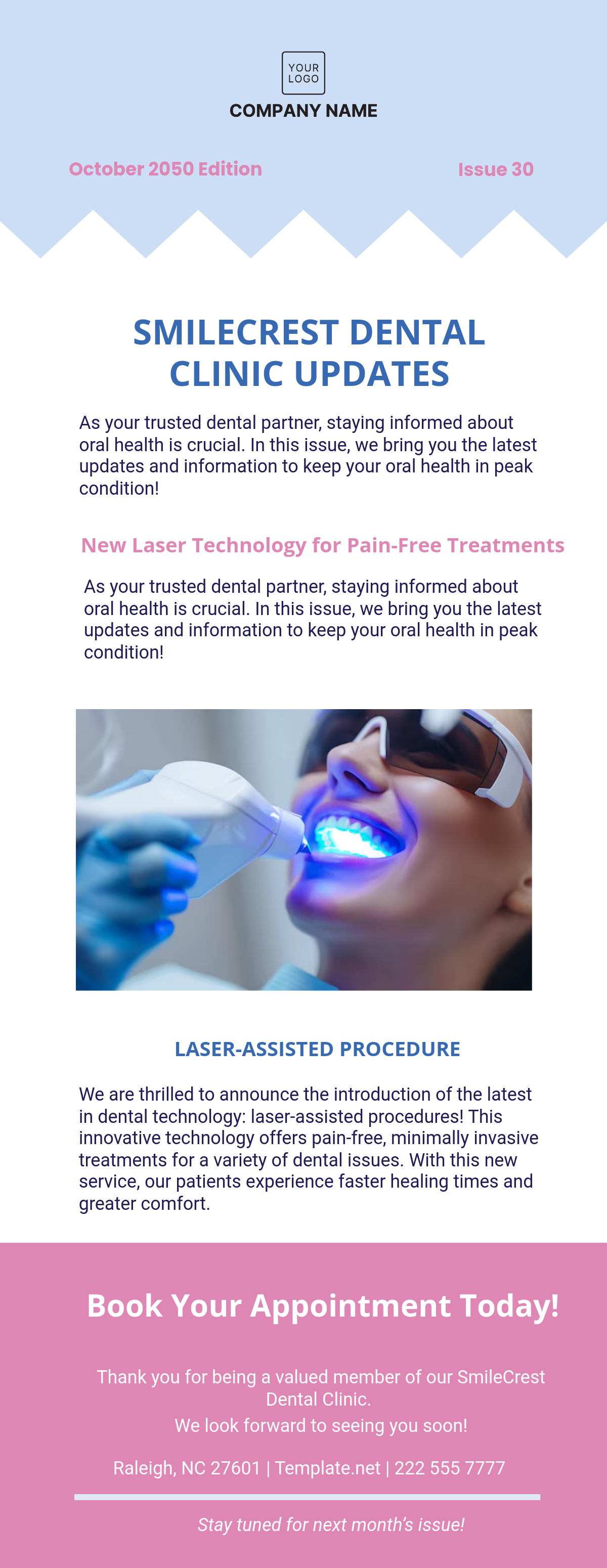 Dental Clinic Newsletter