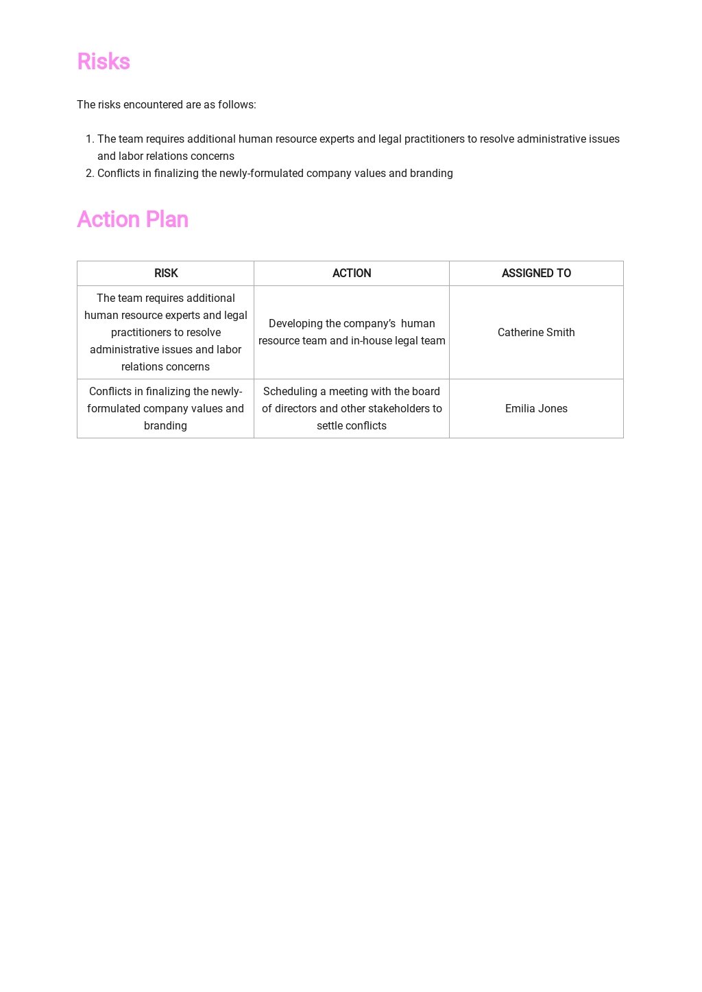 Free HR Monthly Report Template 3.jpe