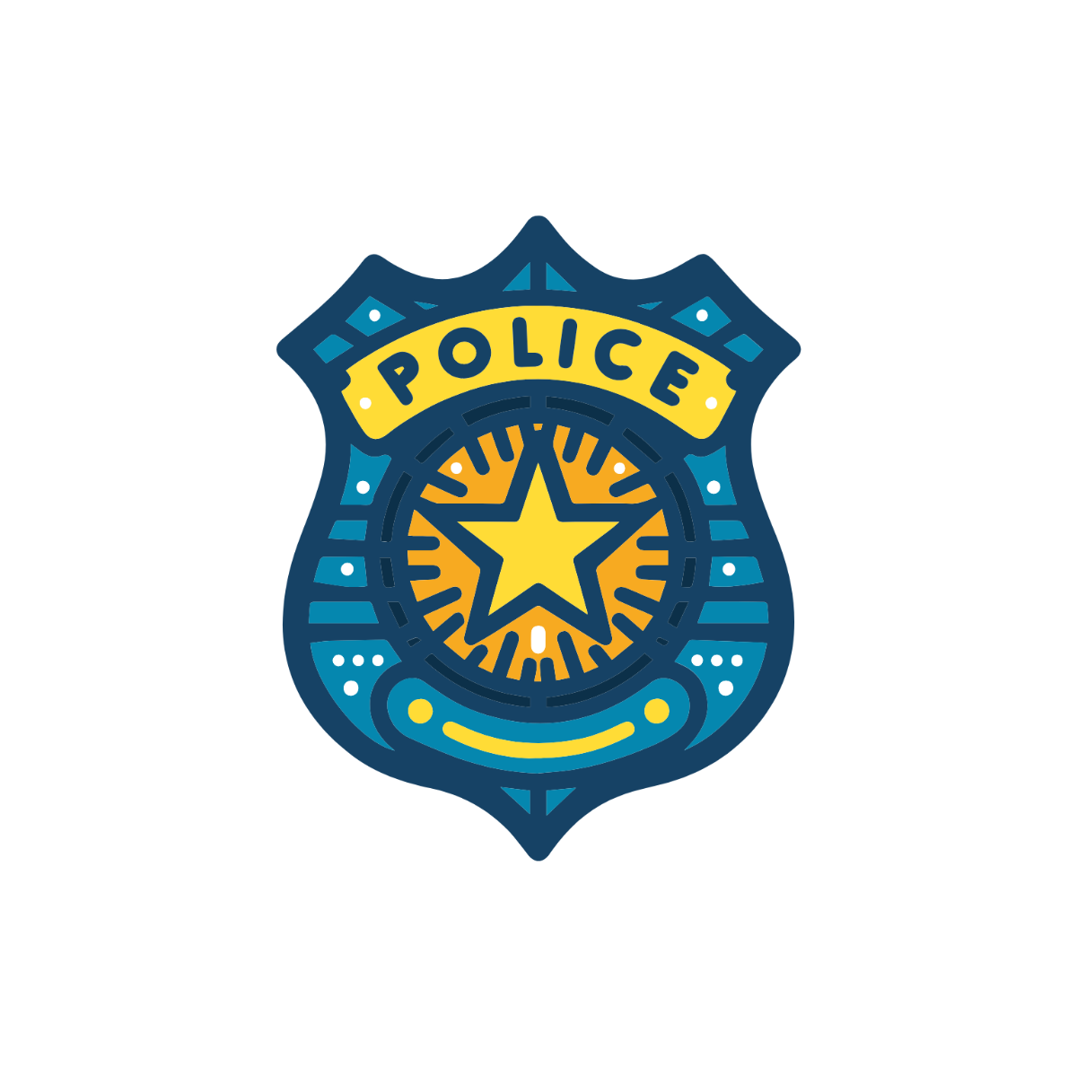 Police Badge Clipart - Edit Online | Template.net