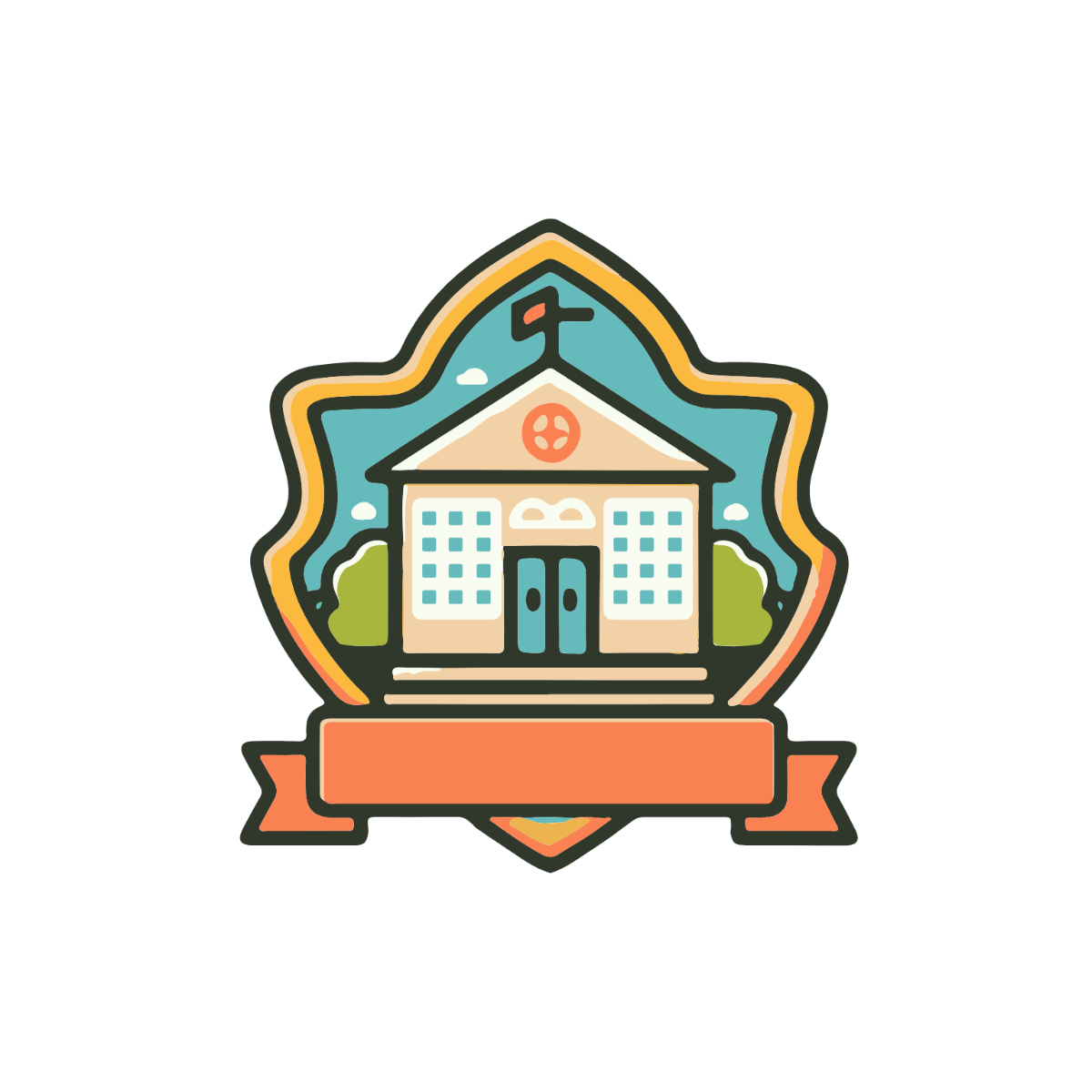 School Badge Clipart - Edit Online | Template.net