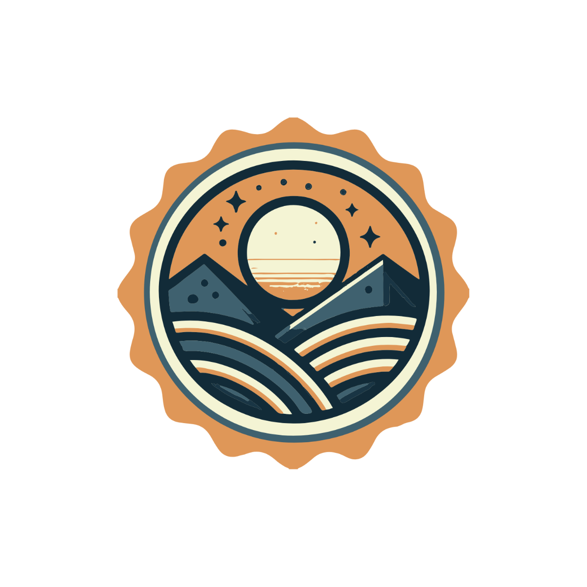 Round Badge Clipart - Edit Online | Template.net