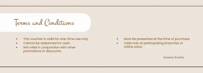 Free Wedding Voucher Template to Edit Online