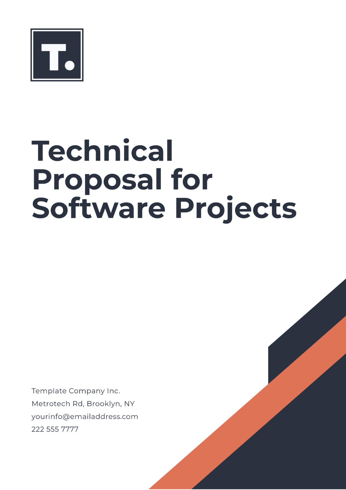 Technical Proposal Layout for Software Projects Template - Edit Online & Download