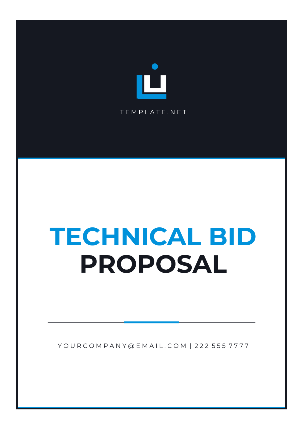 Blank Technical Bid Proposal Template - Edit Online & Download