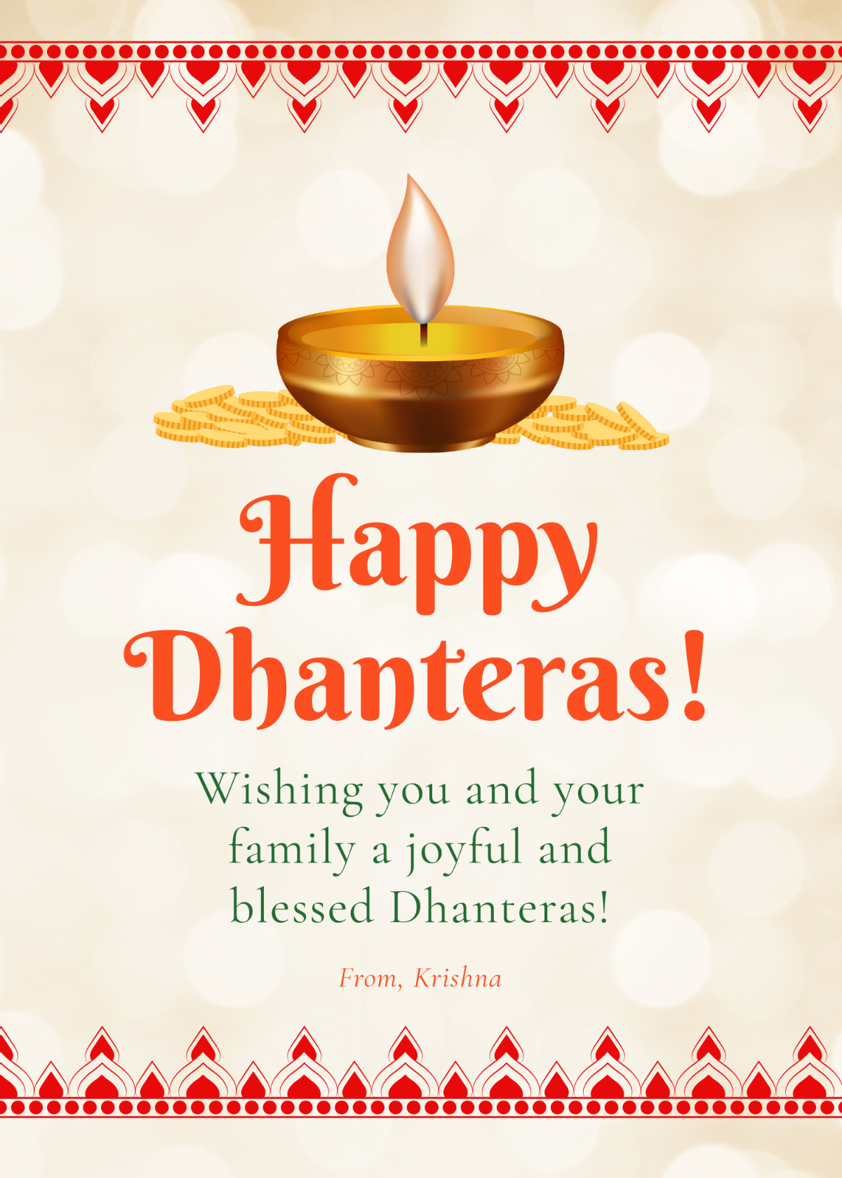 Dhanteras Festival Wishes