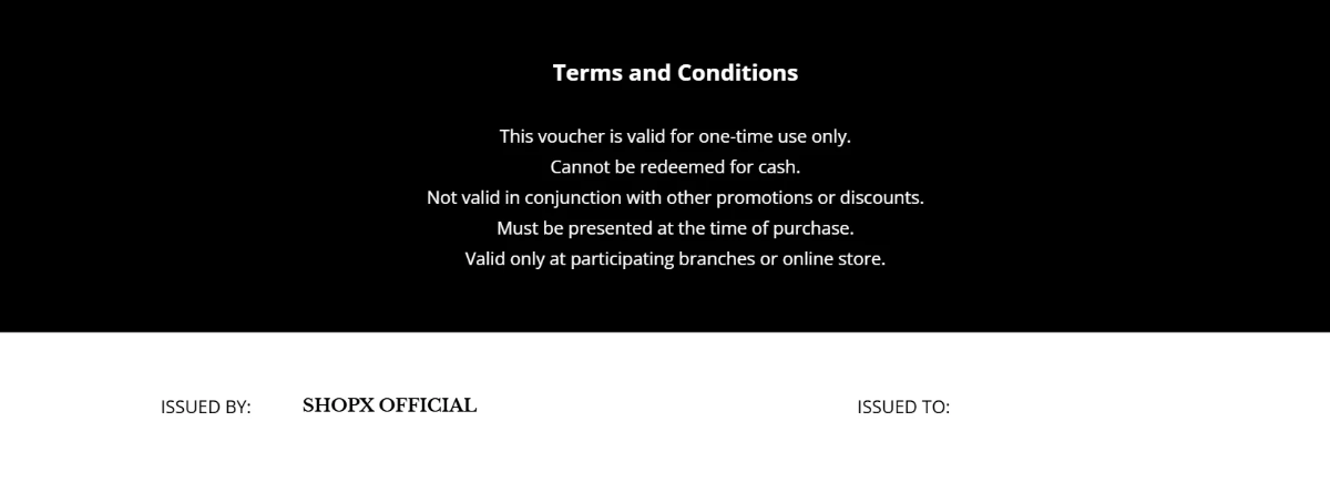 Free Luxury Voucher Template to Edit Online