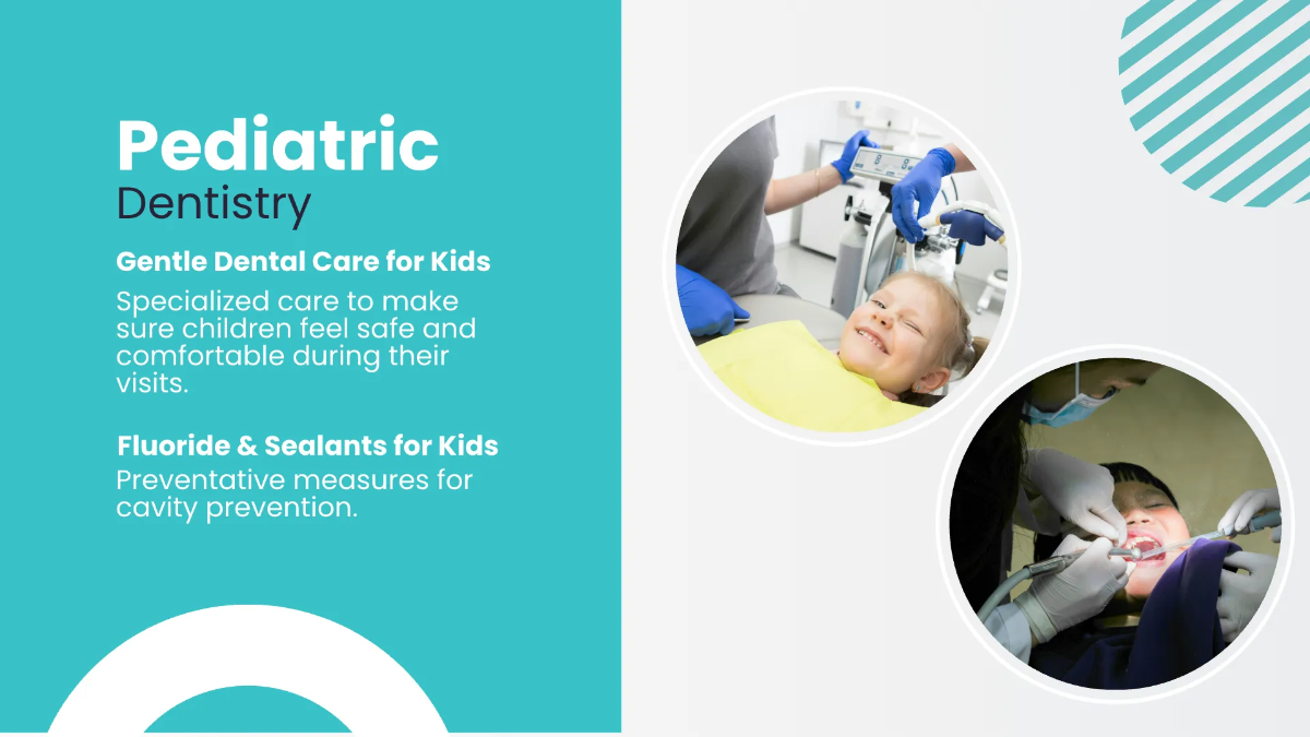 Free Dental Clinic Presentation Template to Edit Online