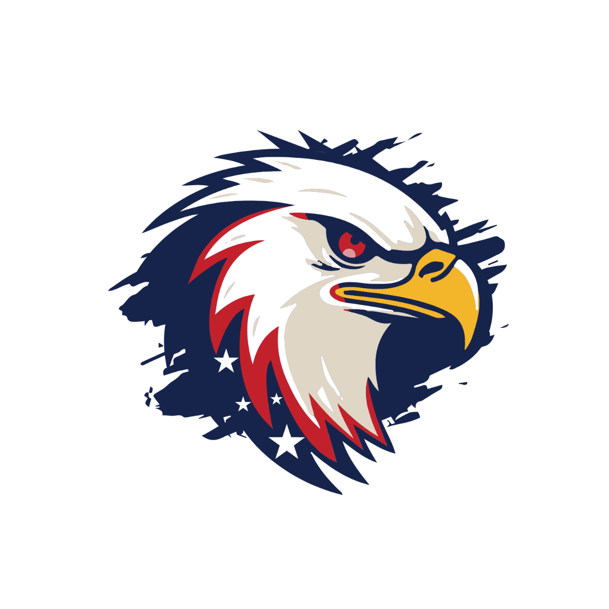 Patriotic Eagle Clipart - Edit Online | Template.net