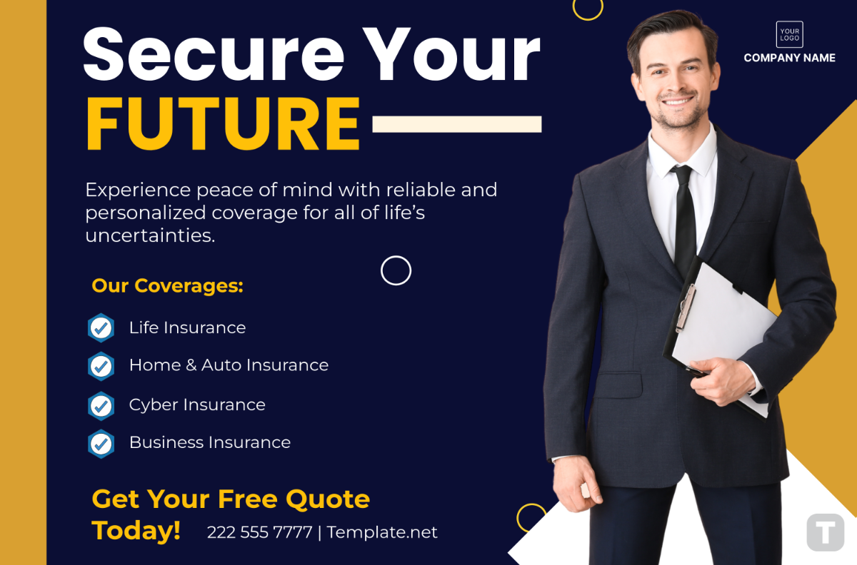 Insurance Agency Banner Template - Download | Template.net