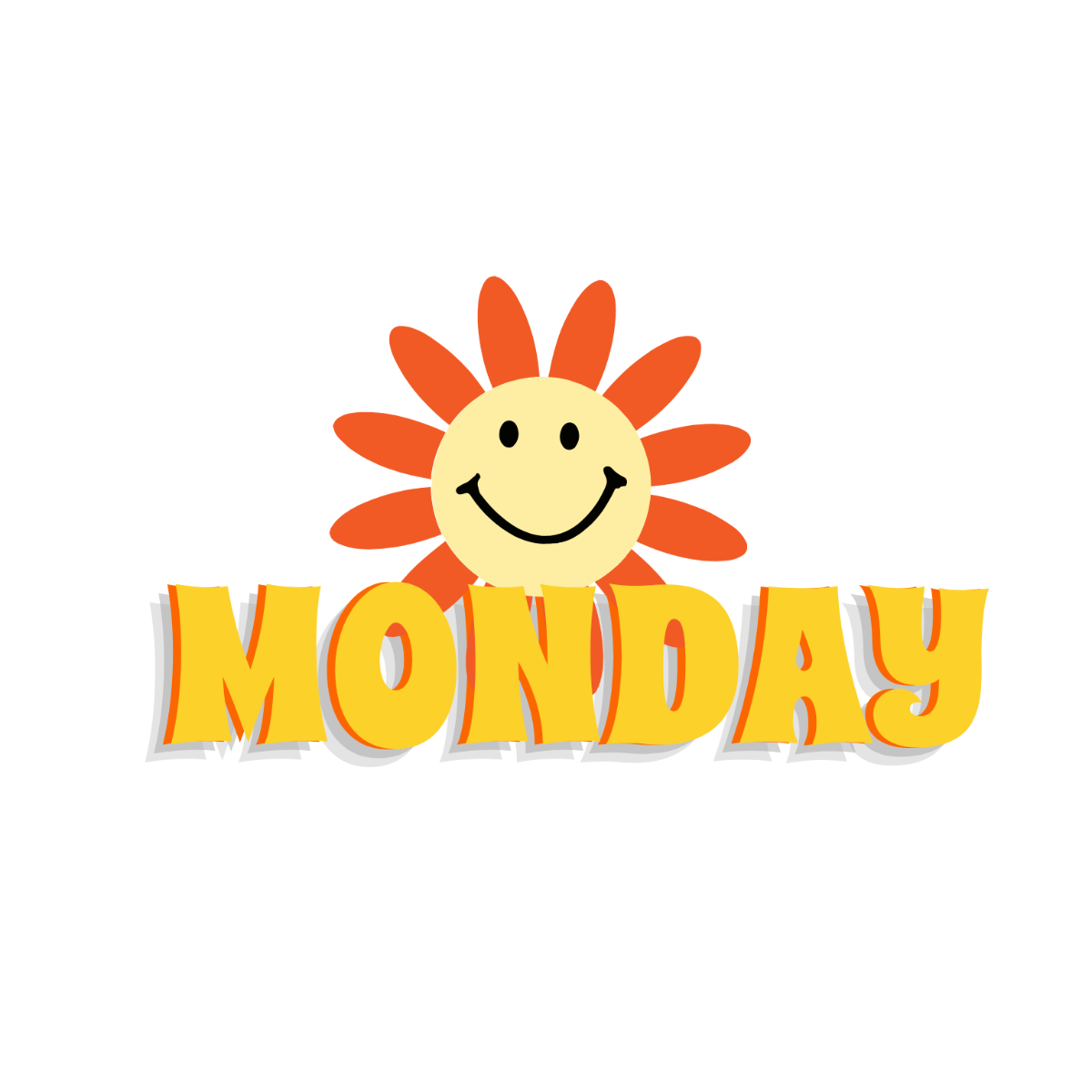 Monday Clipart Template - Edit Online & Download