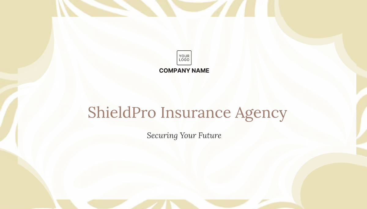 Insurance Agency Card