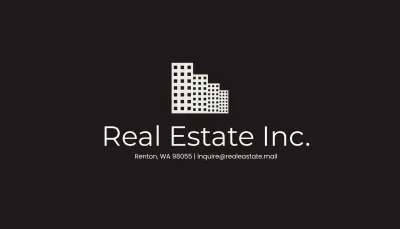 Free Real Estate Business Card Template to Edit Online