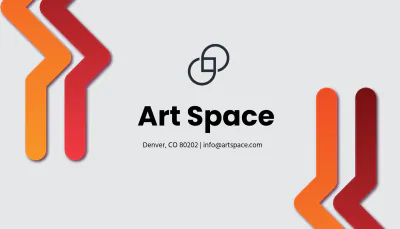 Free Creative Vertical Business Card Template to Edit Online