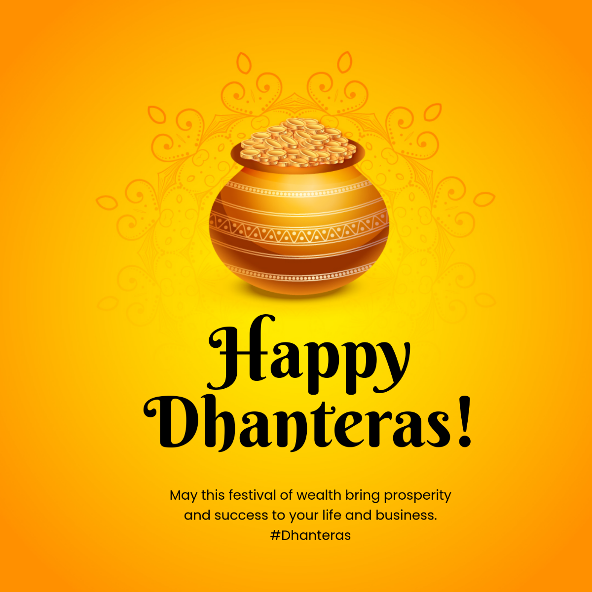 Dhanteras LinkedIn Post