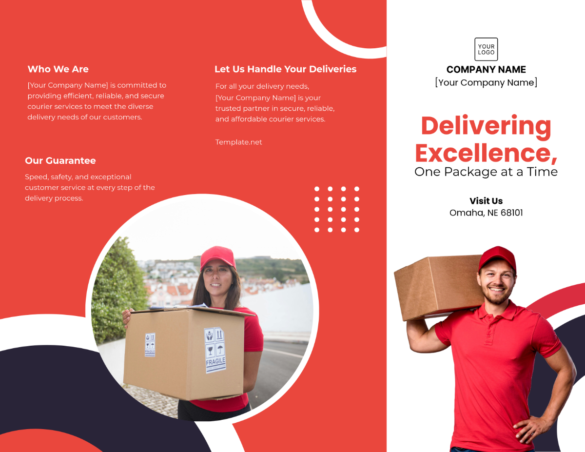 Courier Service Brochure