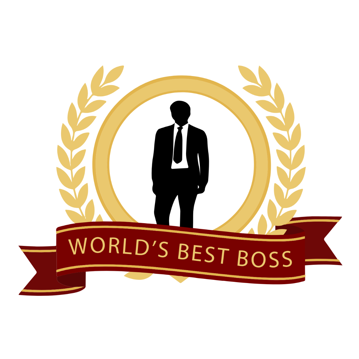 World's Best Boss Clipart - Edit Online | Template.net