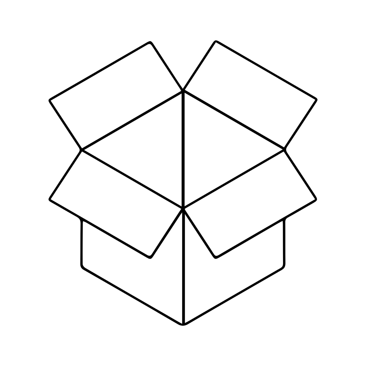 Box Outline Clipart - Edit Online | Template.net