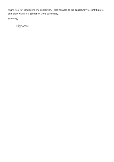 Free Scholarship Application Letter for College Template to Edit Online