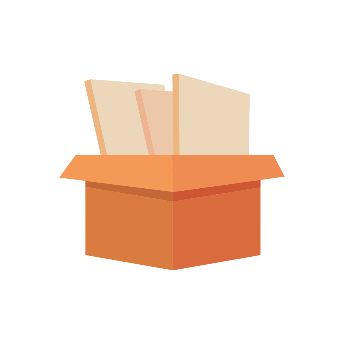 Cardboard Box Clipart  - Edit Online | Template.net