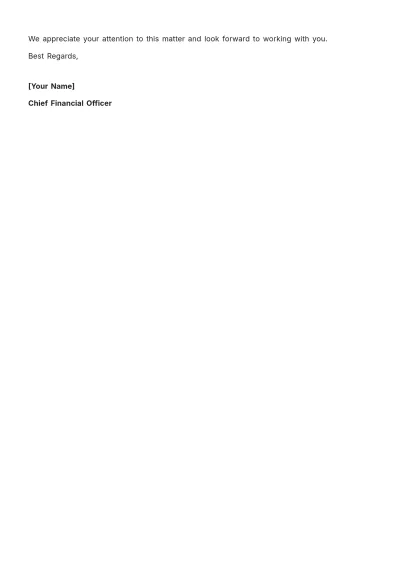 Free Auditor Letter Design Template to Edit Online
