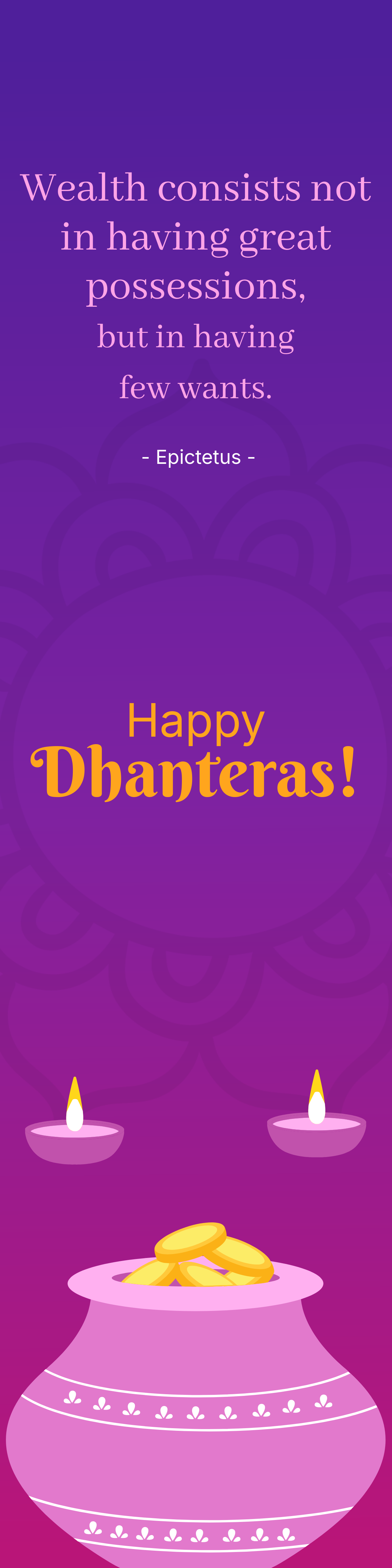 Dhanteras Bookmark