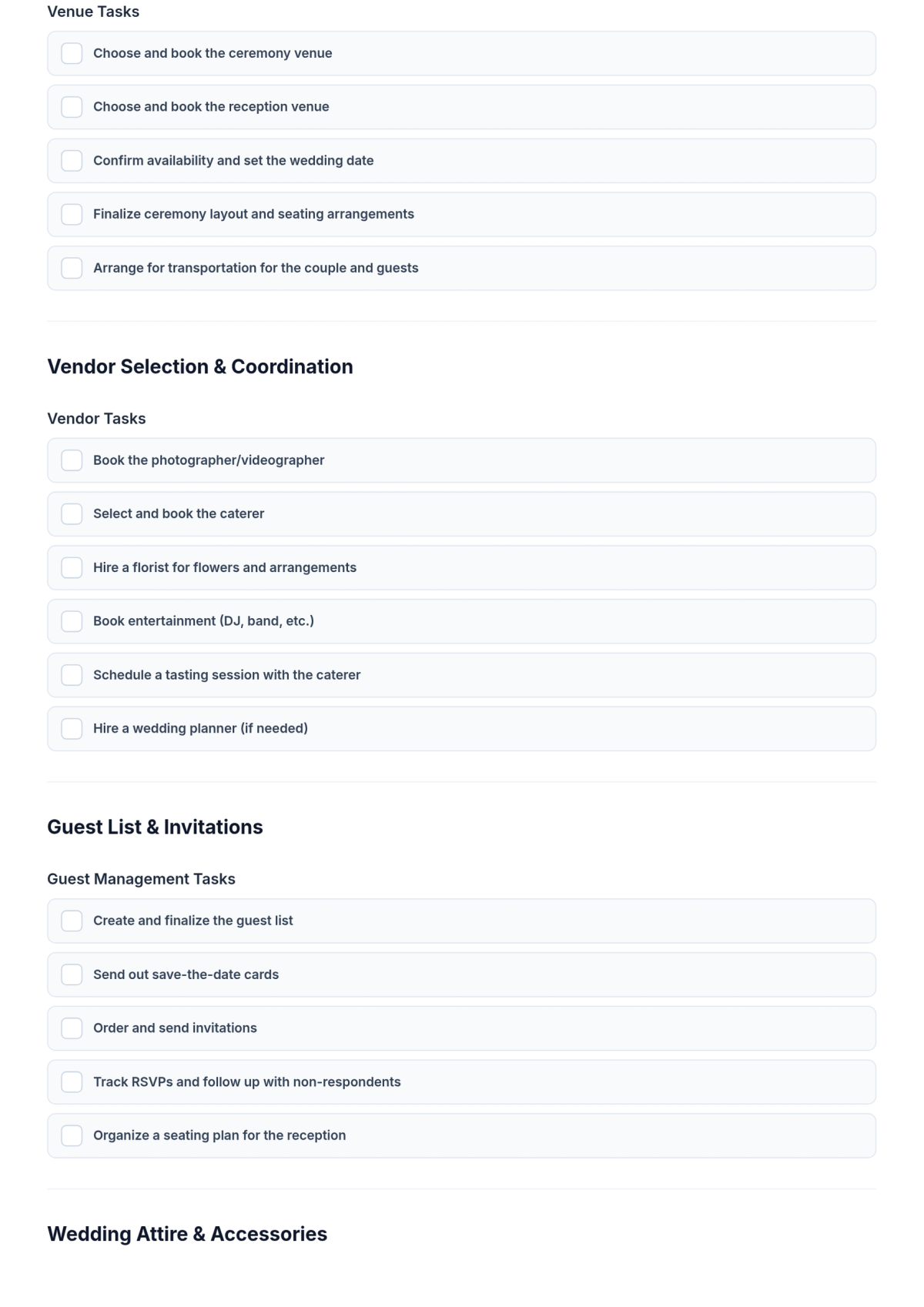 Free Wedding Planner Checklist Form Template & AI Wedding Planner Checklist Form Maker Free Wedding Planner Checklist Form Template & AI Wedding Planner Checklist Form Maker