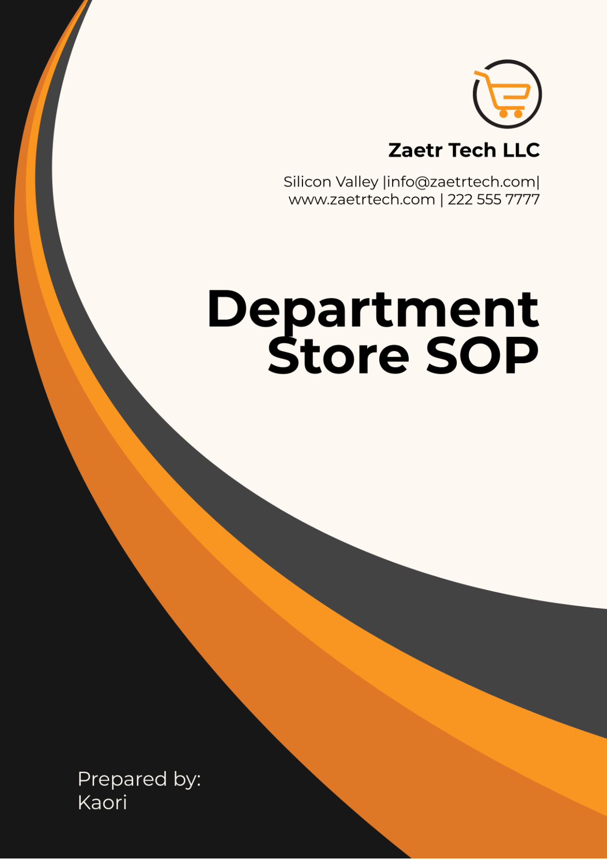 Department Store SOP Template - Edit Online & Download