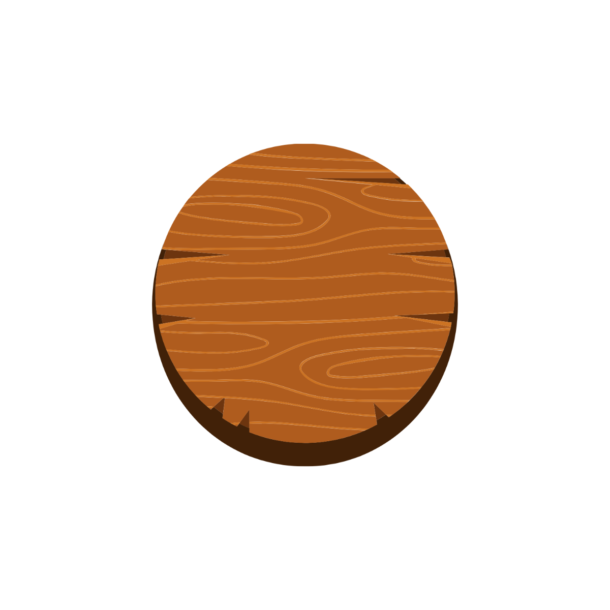 Wooden Button Clipart - Edit Online | Template.net