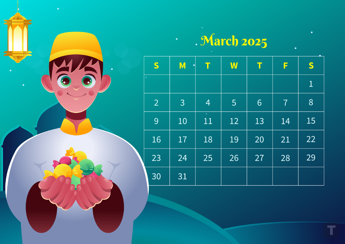 Free March 2025 Calendar Template