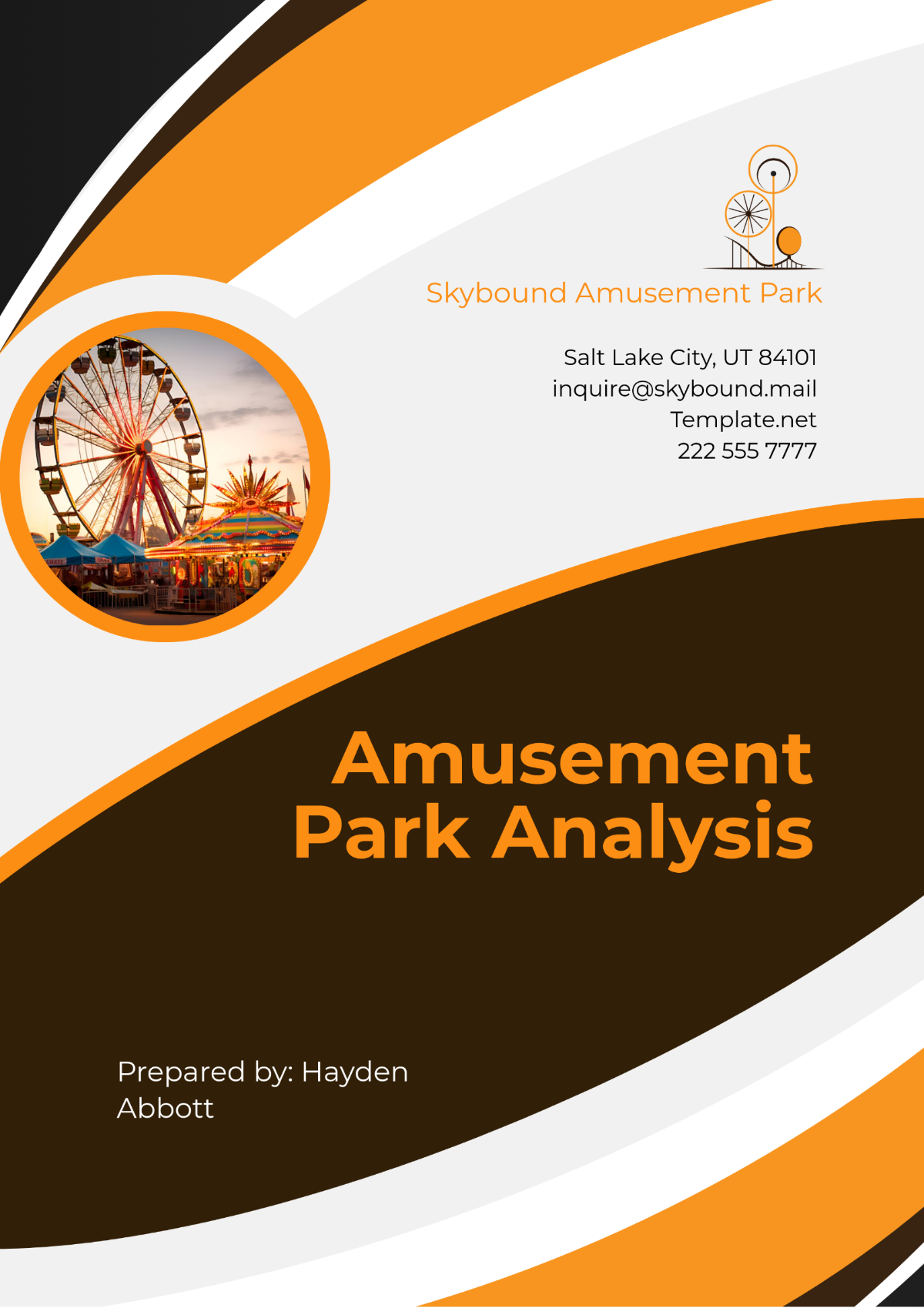 Amusement Park Analysis Template - Edit Online & Download